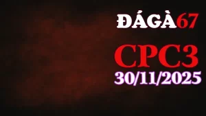 Video phát lại đá gà CPC3 hôm nay 30112025 - Xem ngay!